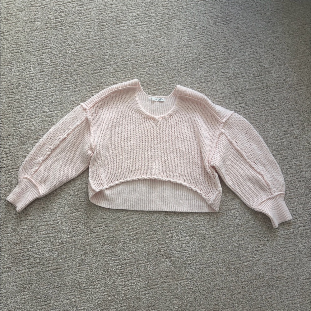 Altar'd State Soft Pink Sweater